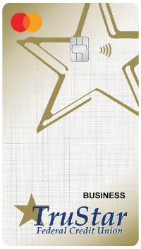 Image of TruStar's Mastercard Credit Card for businesses.