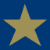 Gold Star over Blue - Mobile Banking Icon
