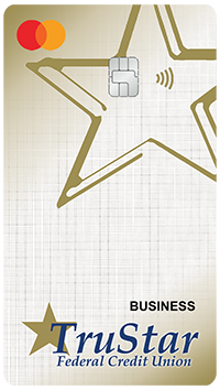 Image of TruStar's Mastercard Credit Card for businesses.