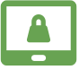 secure digital icon illustration
