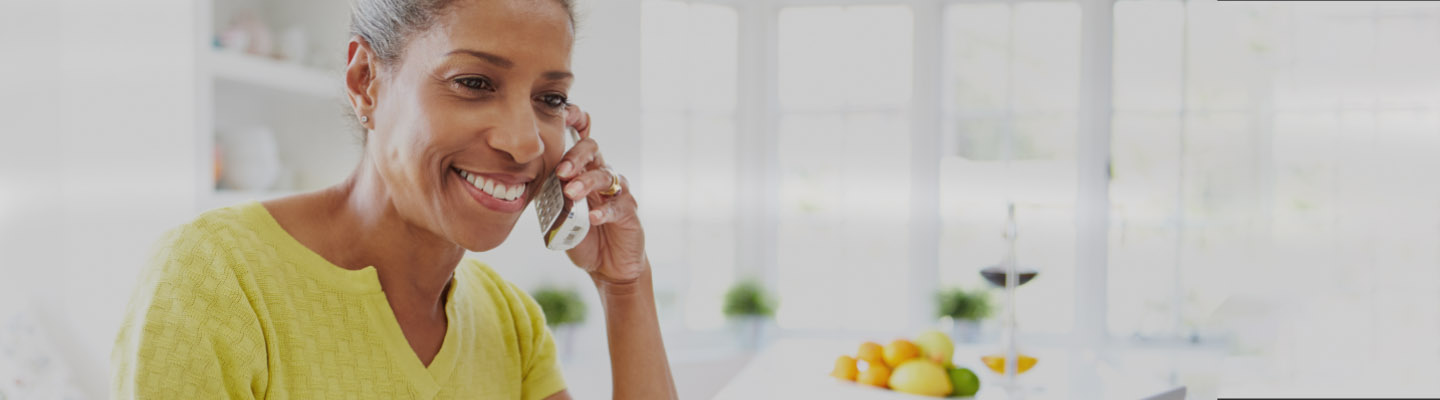 woman on phone